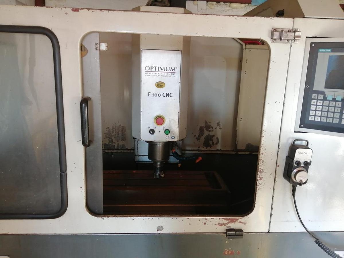 Použitý OPTIMUM F 100 CNC