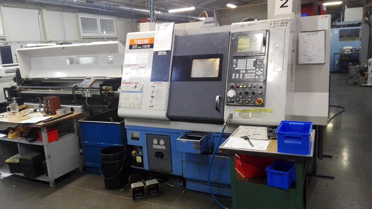 Used Mazak SQT 100M