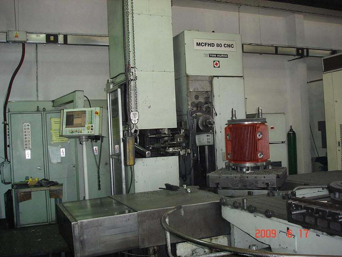 Použitý TOS Kurim MCFHD 80 CNC