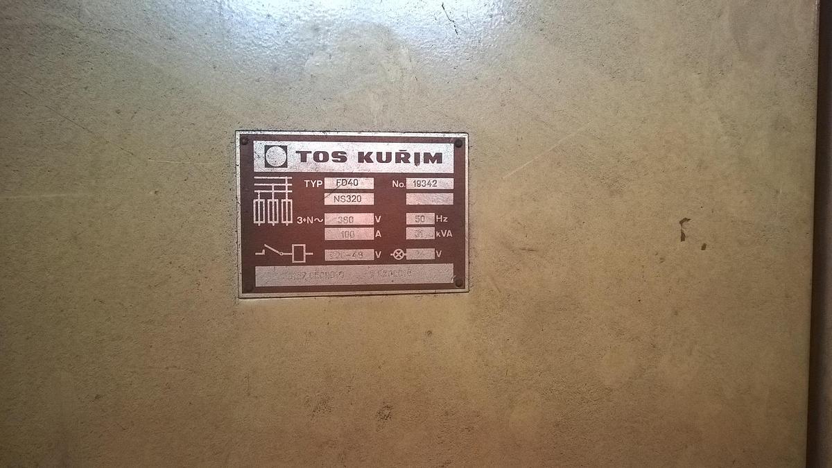 Gebraucht TOS FD 40 NC