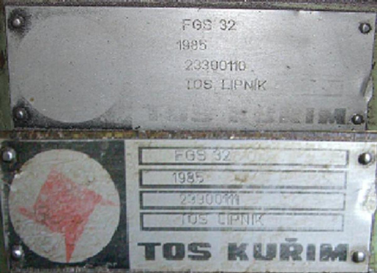 Gebraucht TOS FGS 32