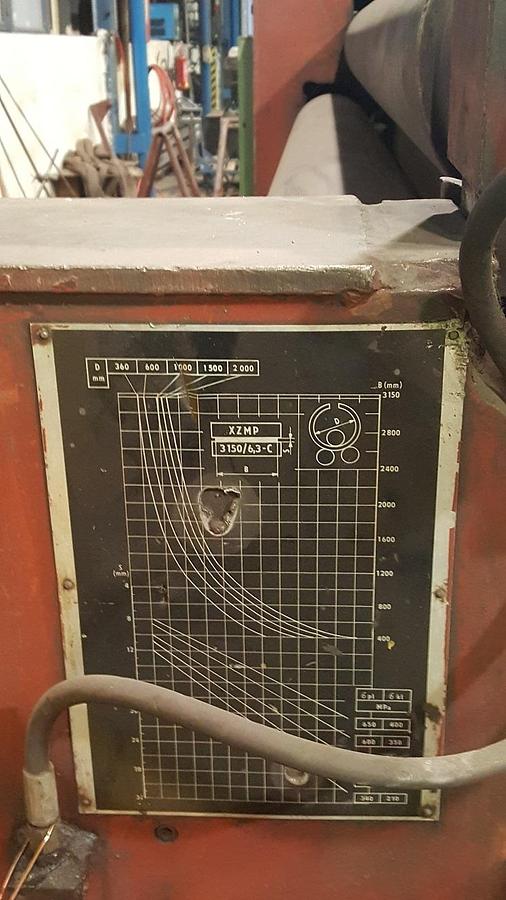 Used PIESOK XZMP 3150/ 6.3 C