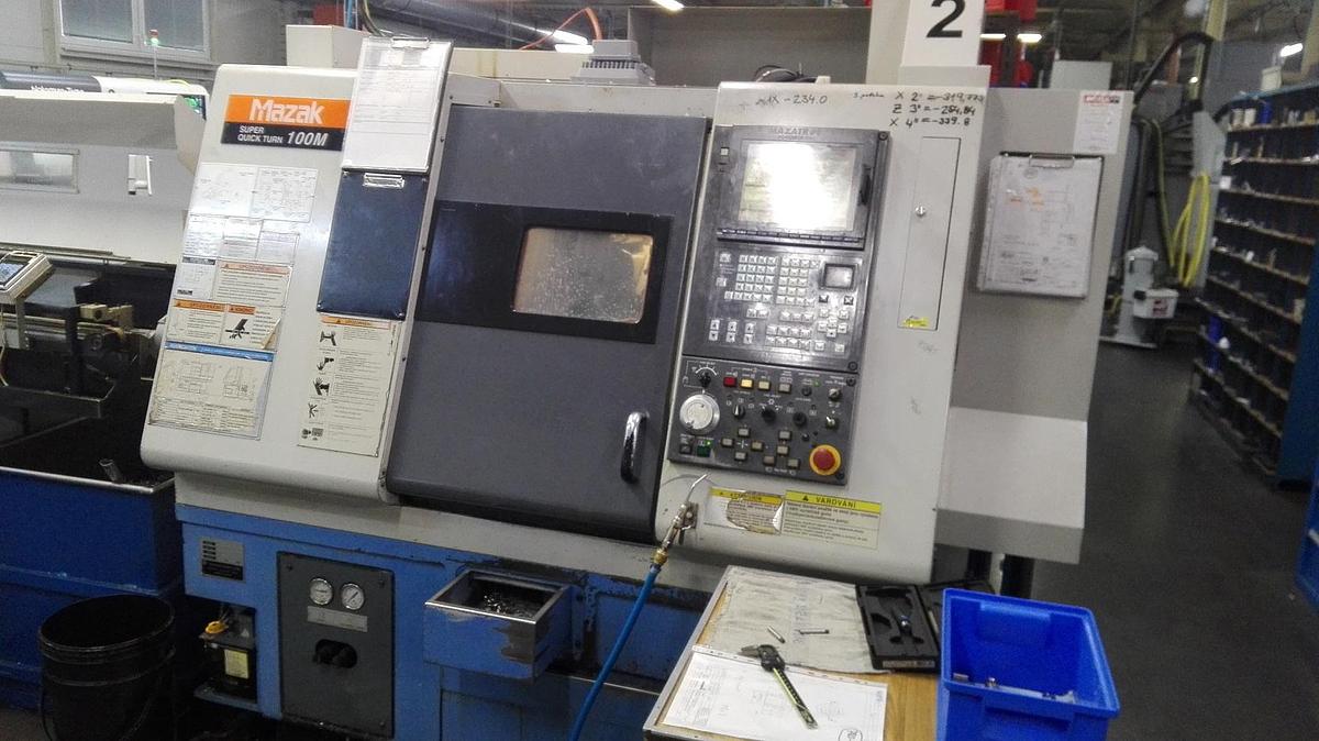 Used Mazak SQT 100M