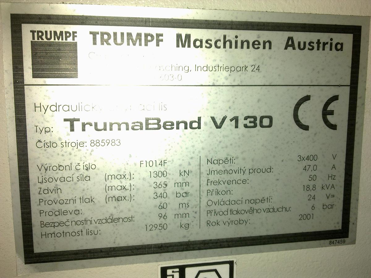 Gebraucht TRUMPF TRUMABEND V 130
