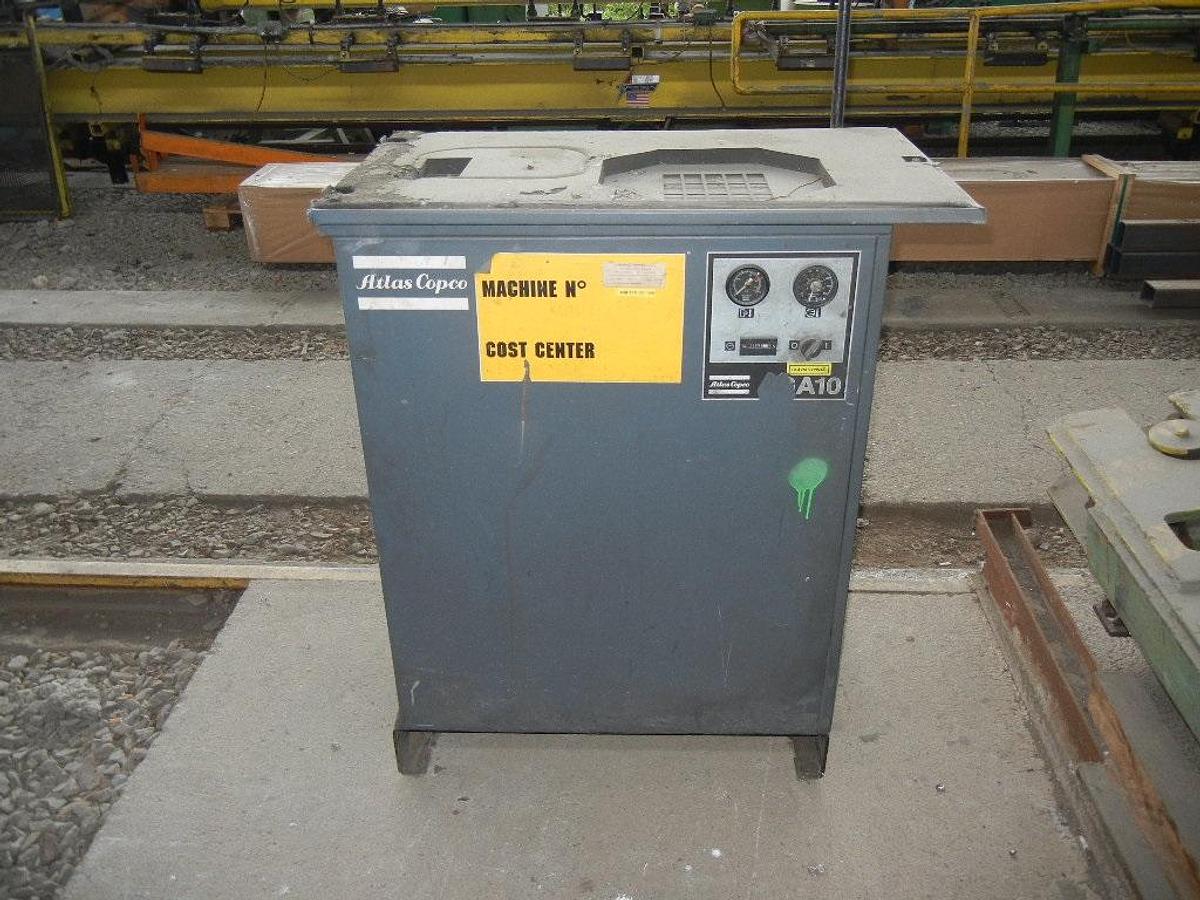 Used ATLAS COPCO GA 10