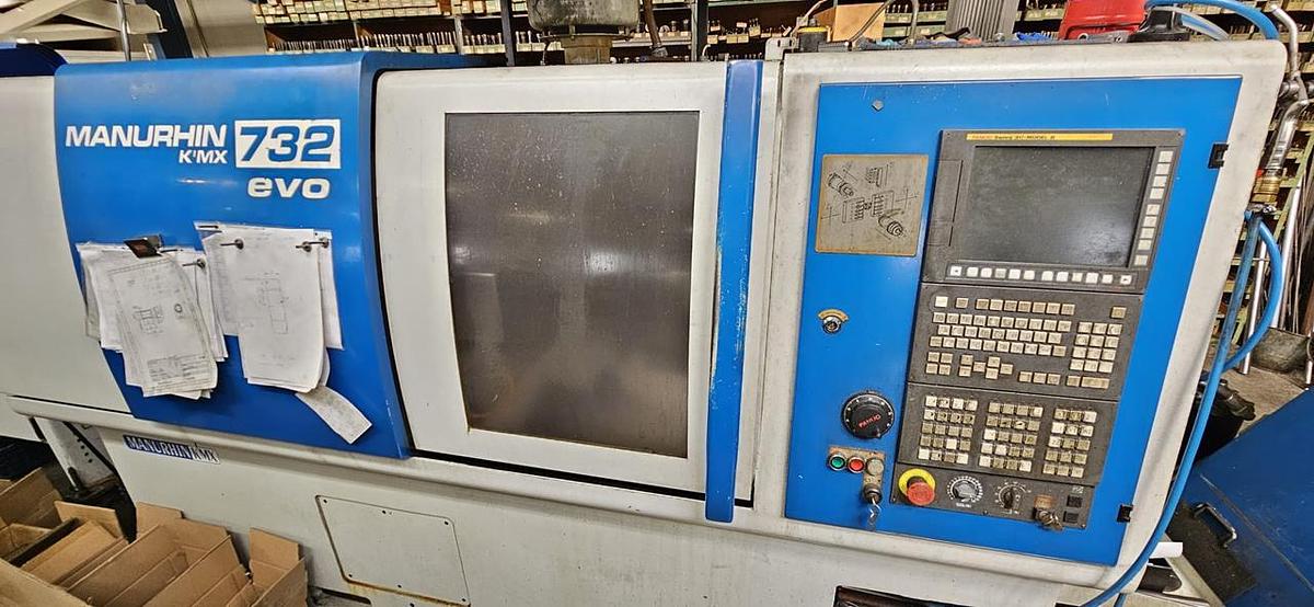Použitý MANURHIN KMX 732 evo