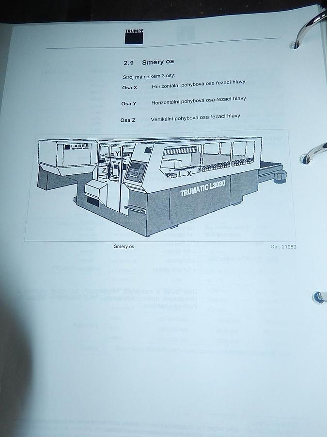 Gebraucht TRUMPF TRUMATIC L 3030