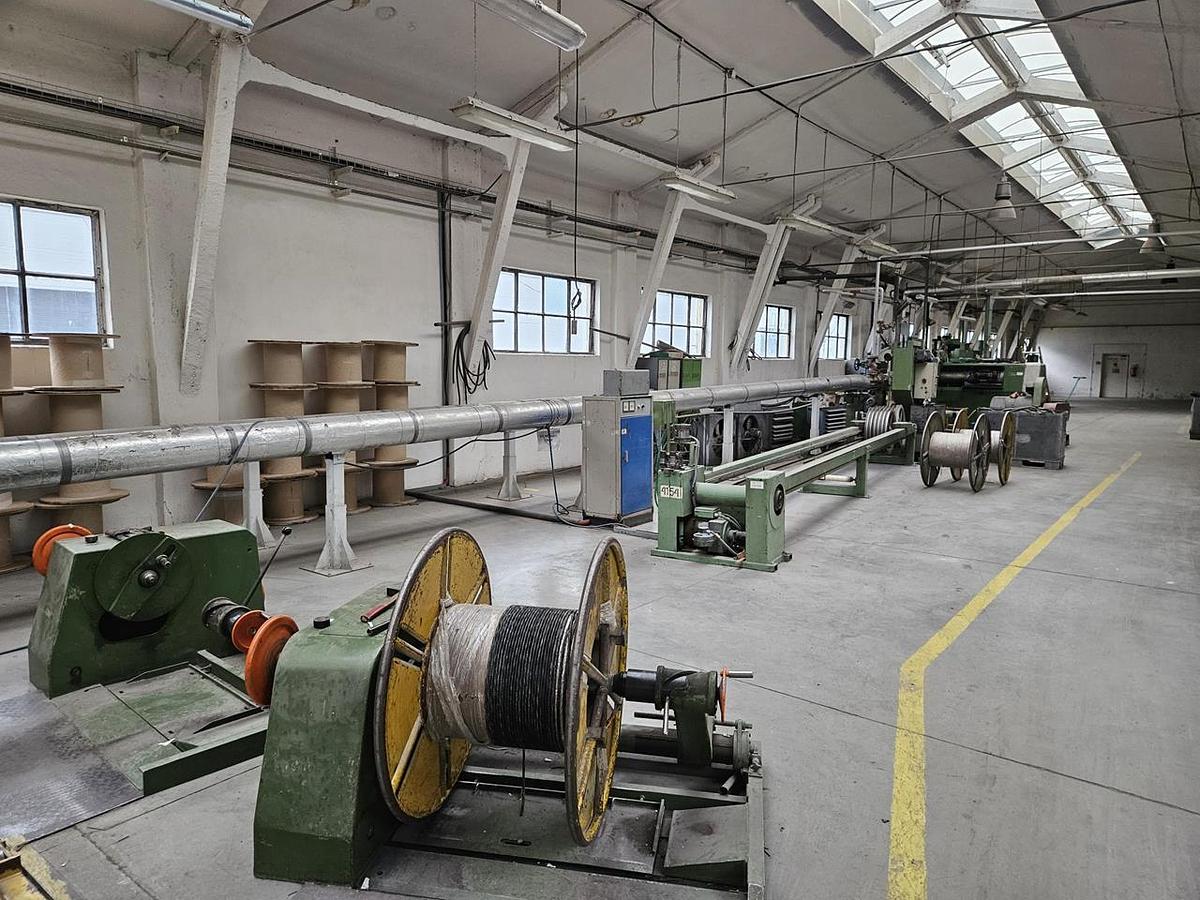 Used Line for the production of flexible conductors