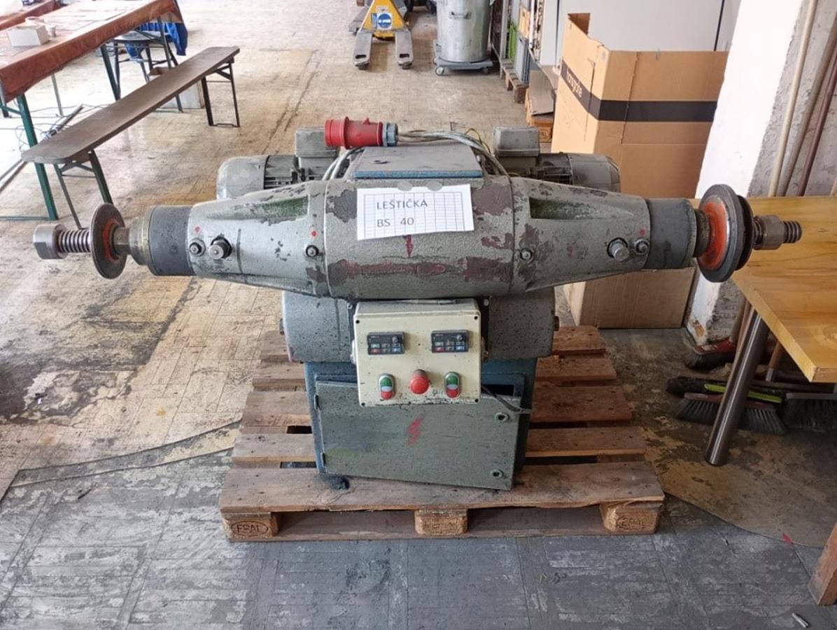 Used Double disc polisher and sander BS 40