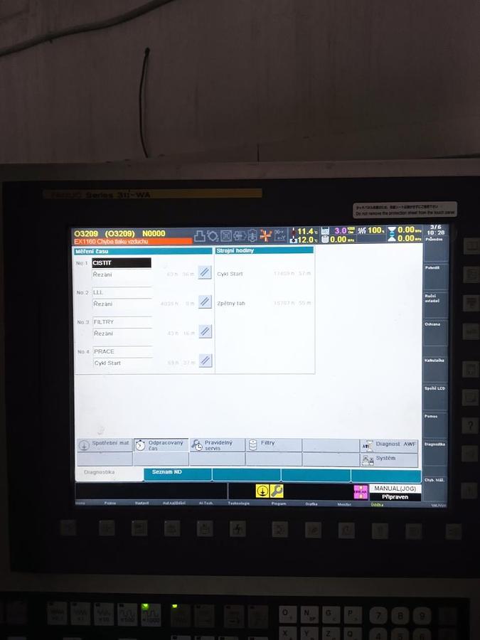 Použitý FANUC ROBOCUT Alpha-0iE
