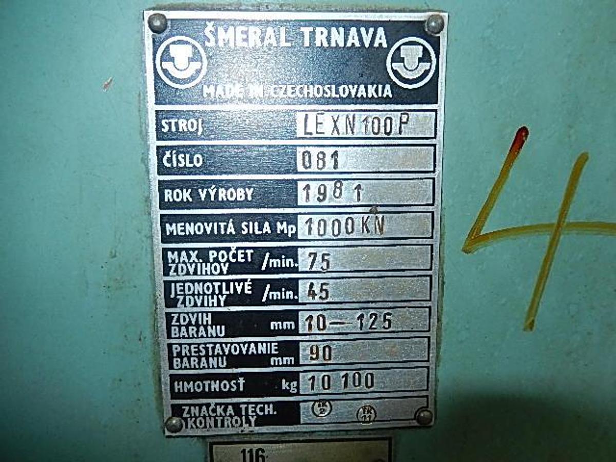 Used SMERAL LEXN 100P