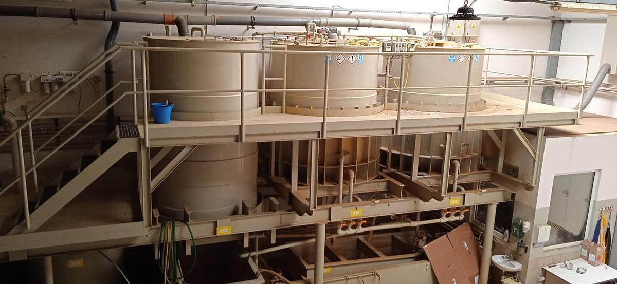 Used Neutralization station Neutralization station