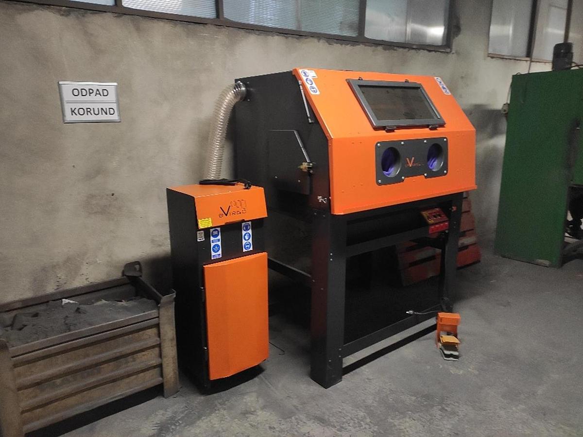 Used eVirgo Sand blasting equipment