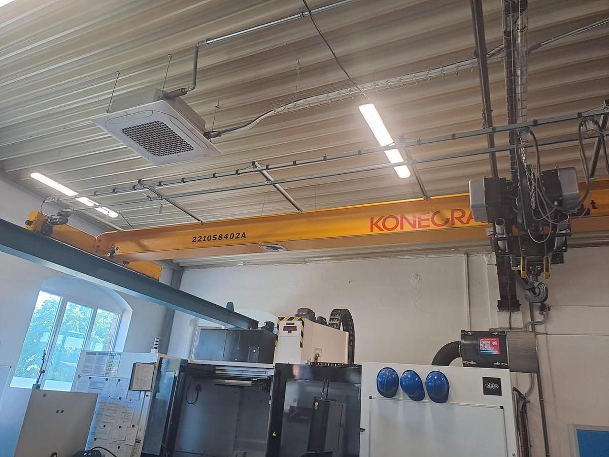 Mostový jeřáb KONECRANES CXTS5t I,II x 9.4 m