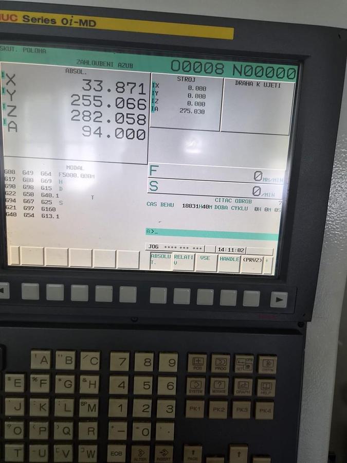 Machining center (vertical) ROMI D 800