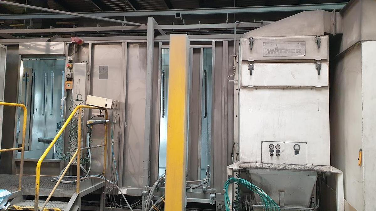 Used EKOL Powder coating line