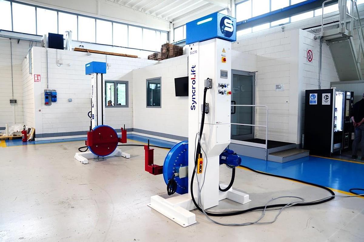 Dvousloupový polohovač SIDEROS SYNCROLIFT SLC 25