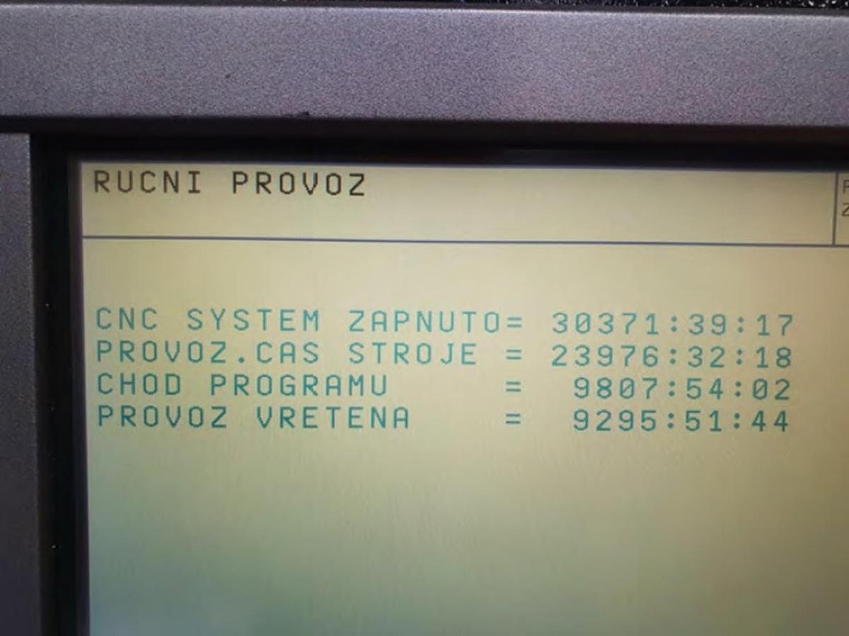 Used TOS WH 10 CNC