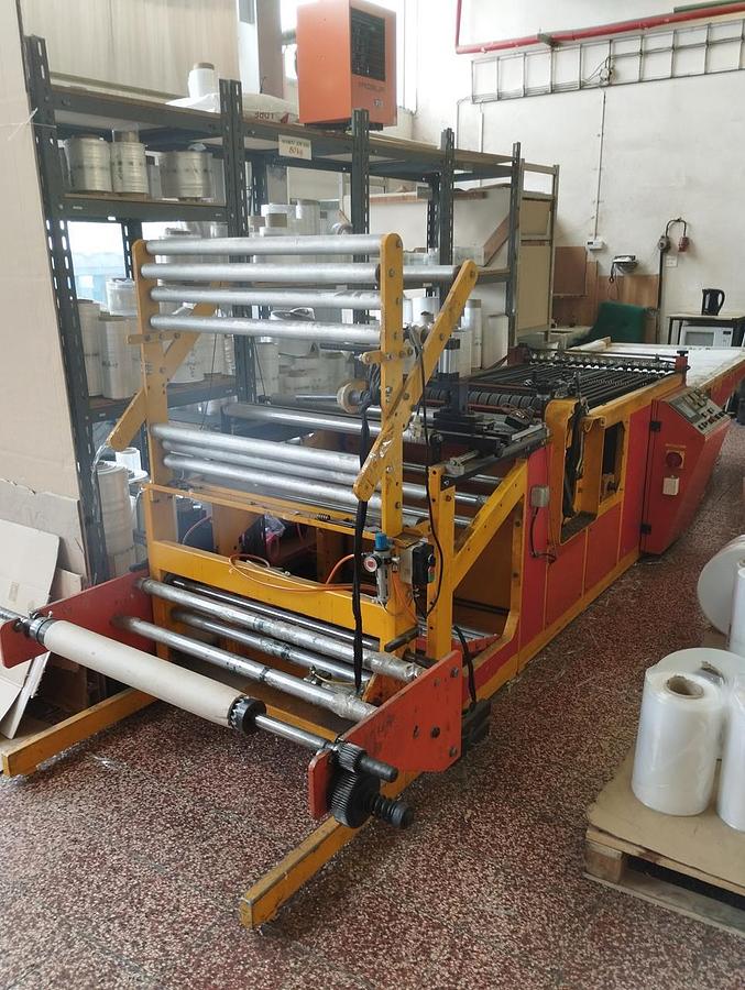 Used PE film bag welding machine