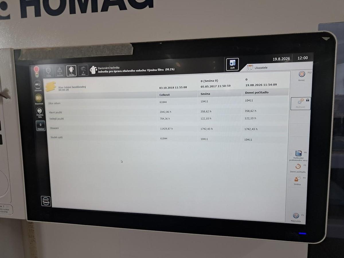 CNC obráběcí centrum Homag BHX 050