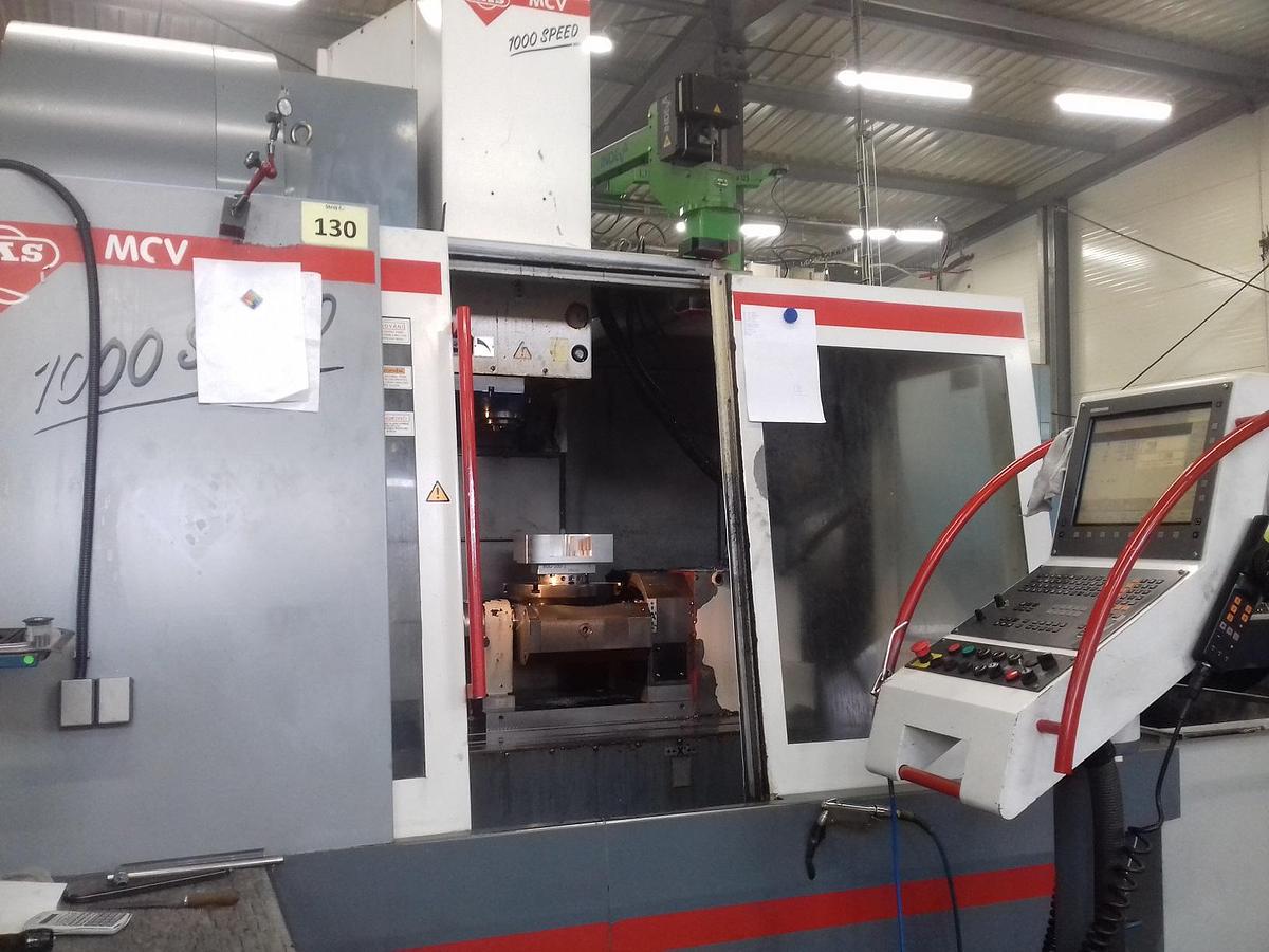 Used MAS MCV 1000 SPEED 5AX