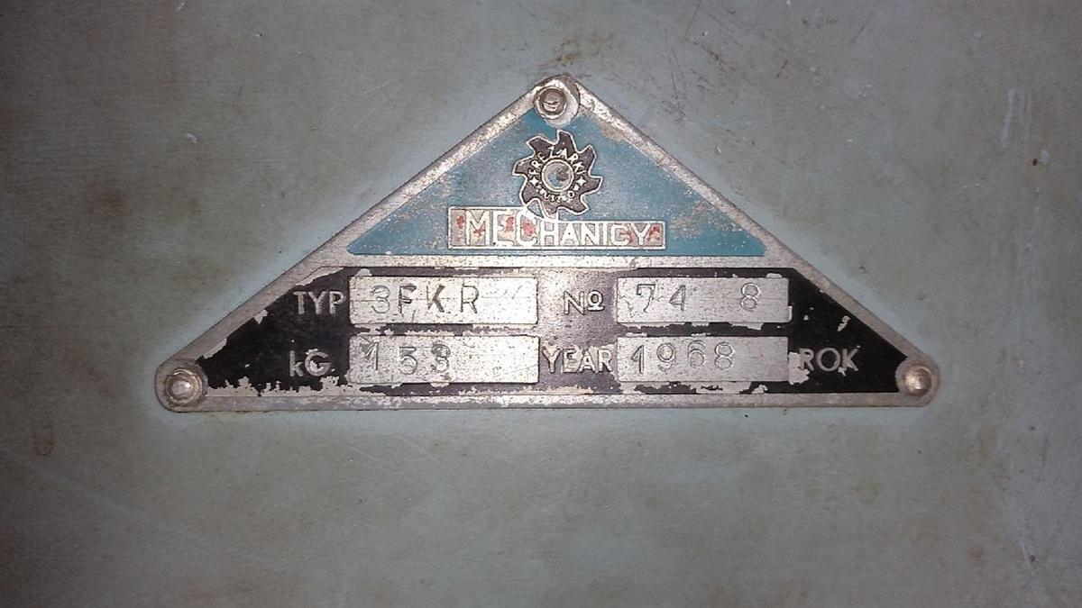 Used MECHANICY 3F KR
