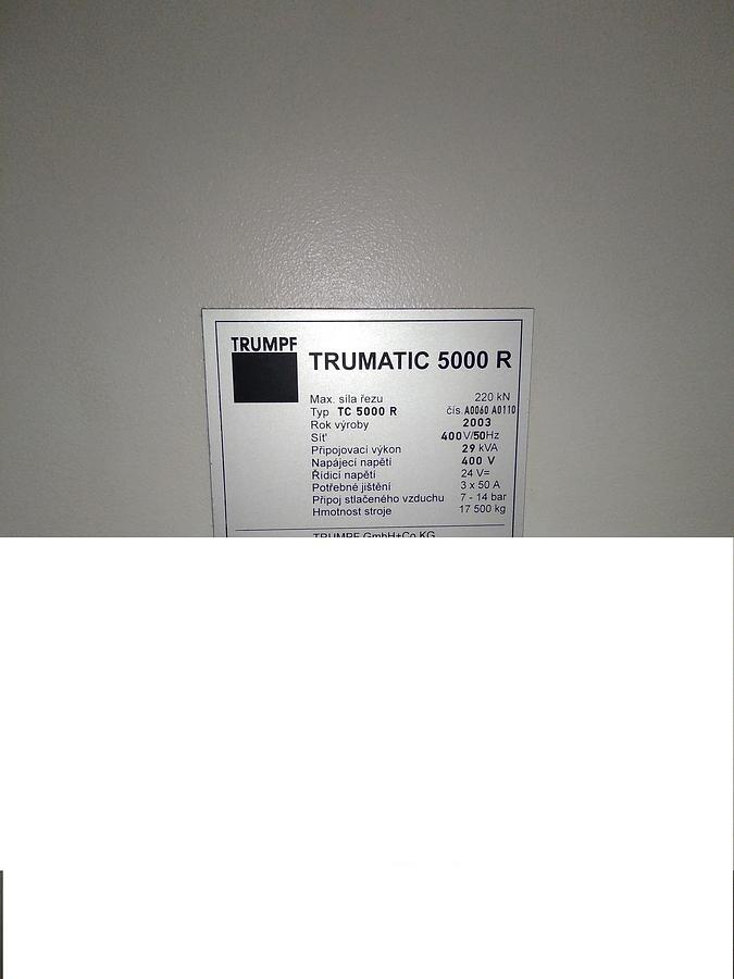Gebraucht TRUMPF TC 5000 R