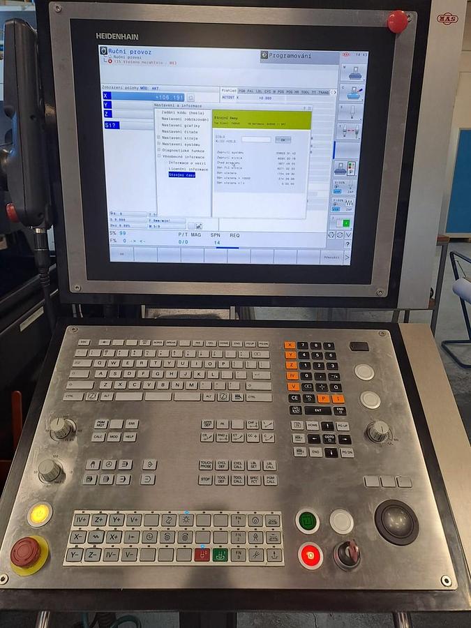 Machining center (vertical) MAS MCV 750 D