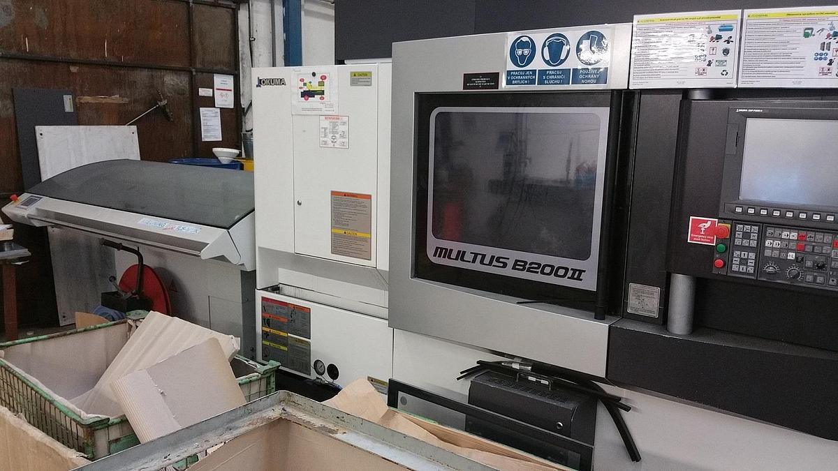 Used OKUMA MULTUS B200II