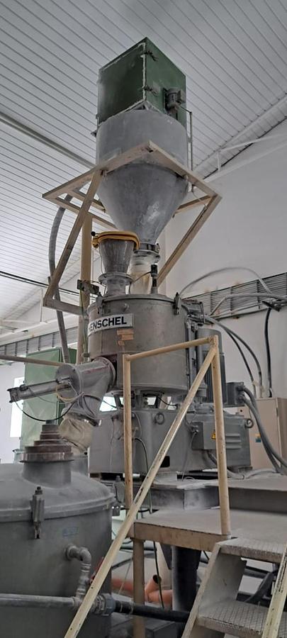 Used HENSCHEL Turbo mixing device