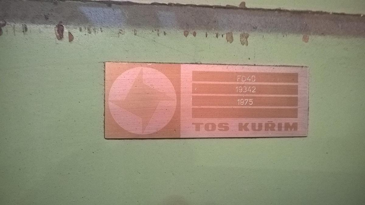 Gebraucht TOS FD 40 NC