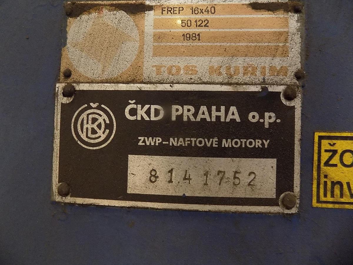 Použitý TOS FREP 16x40