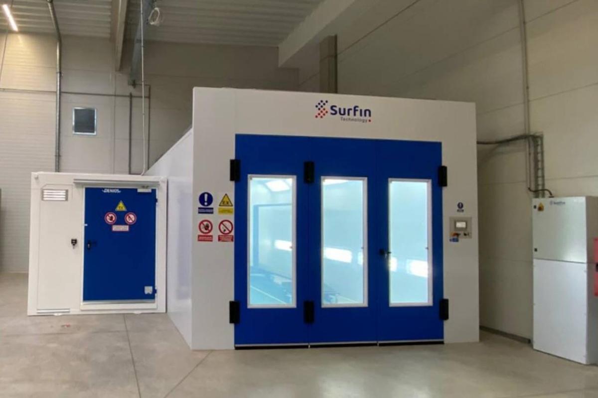 Wet painting and drying booth SURFIN -