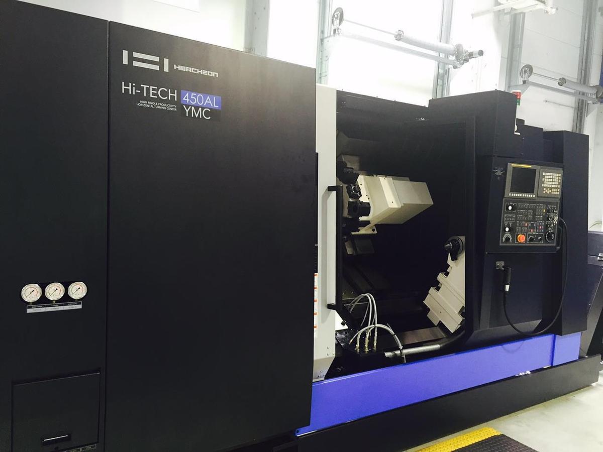 Used Hwacheon HI-TECH 450 AL