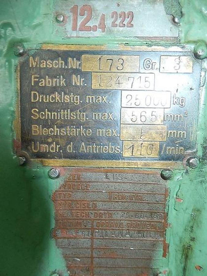 Gebraucht ZEULENRODA ZEULENRODA 25 t
