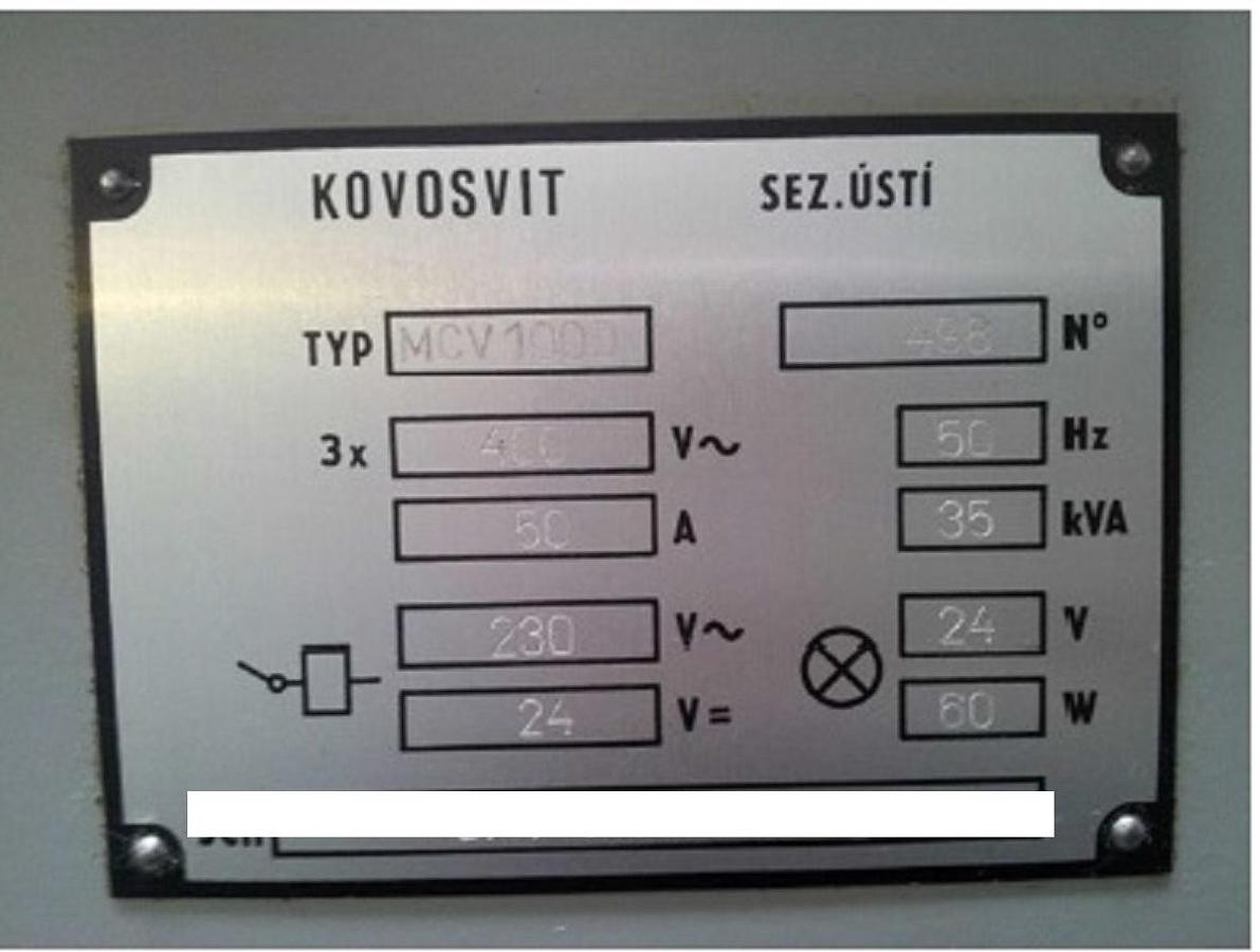 Gebraucht MAS MCV 1000