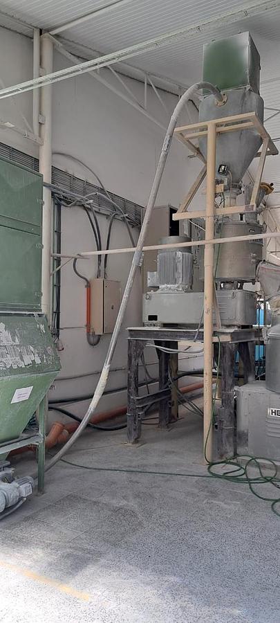 Used HENSCHEL Turbo mixing device