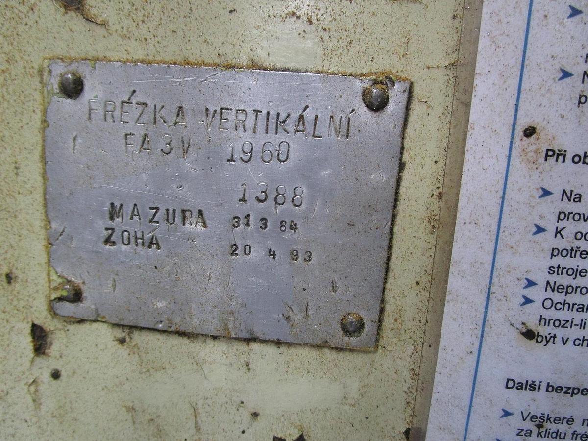 Gebraucht TOS FA 3V