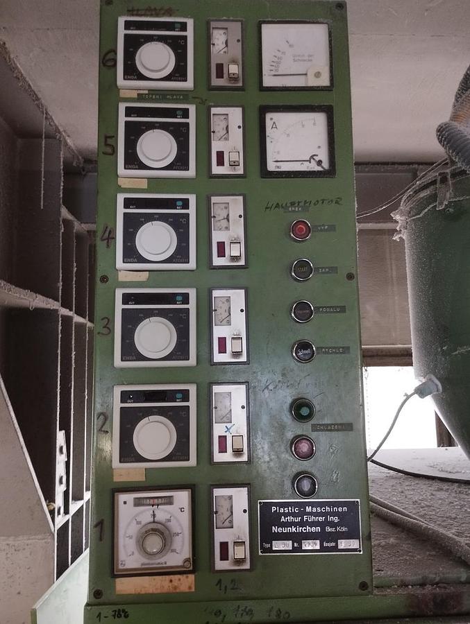Gebraucht Plastic Maschinen Arthur Führer E 80