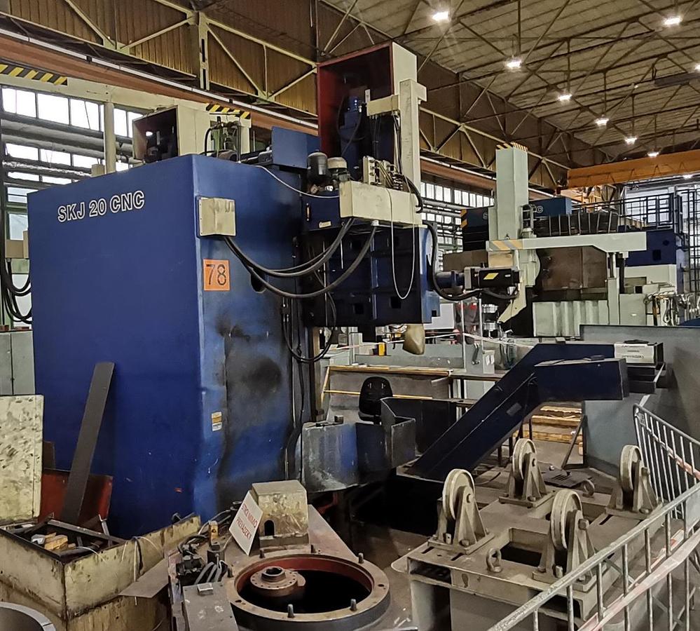 Used TOS SKJ 20 A CNC