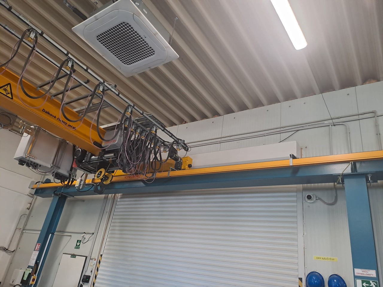 Mostový jeřáb KONECRANES CXTS5t I,II x 9.4 m