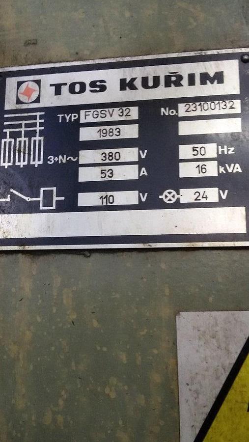 Gebraucht TOS FGSV 32