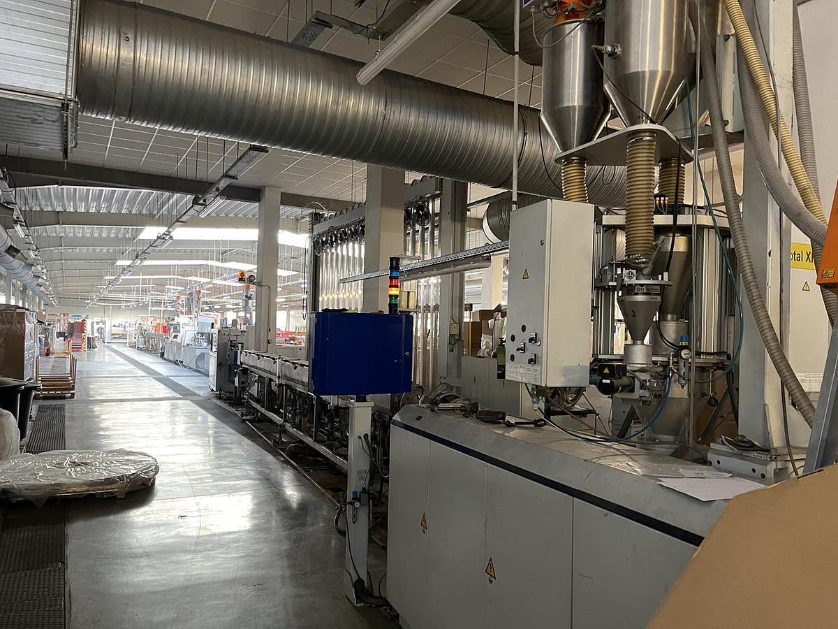Gebraucht Battenfeld/Templet Produktionslinie für Rohre