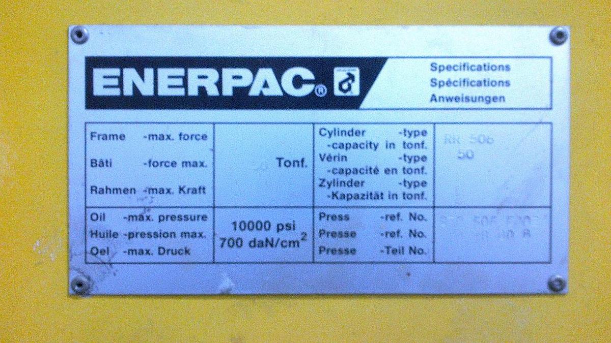 Gebraucht ENERPAC RR 506