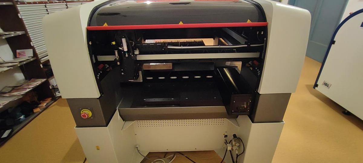 Gebraucht Halbautomatischer programmierbarer Siebdruck mit Pbt works Go 23 Kameras