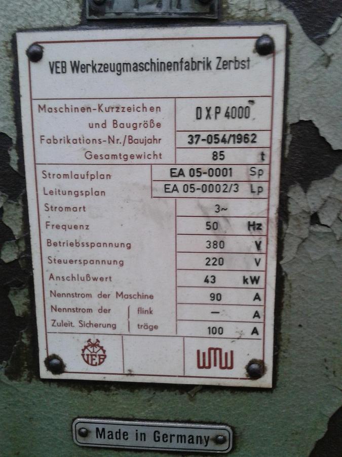 Gebraucht WMW DXP 4000/6300