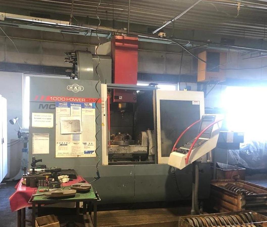 Used MAS MCV 1000 POWER 5AX