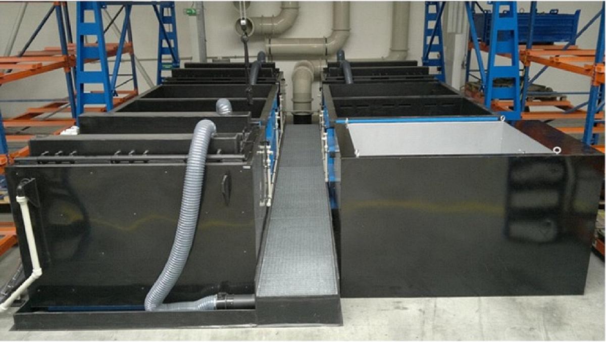 Used W.P.E. Tanks for pickling and washing