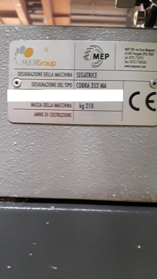 Gebraucht MEP COBRA 352/MA