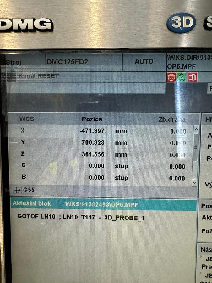 Gebraucht DMG MORI SEIKI DMC 125 FD